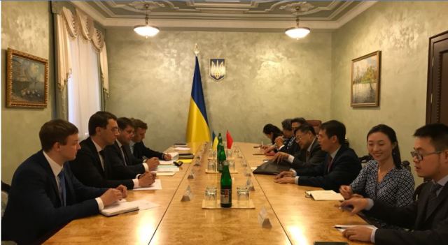 Віце-прем’єр-міністр України зустрівся з представником Державного Комітету розвитку і реформ КНР