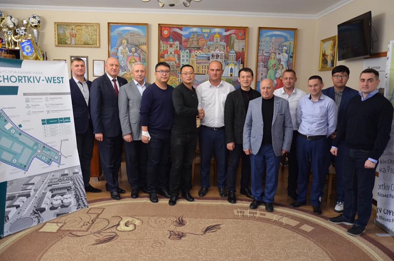 Xjhnrsd-West зустріч з итайськими інвесторами у Чорткові Тернопольської області