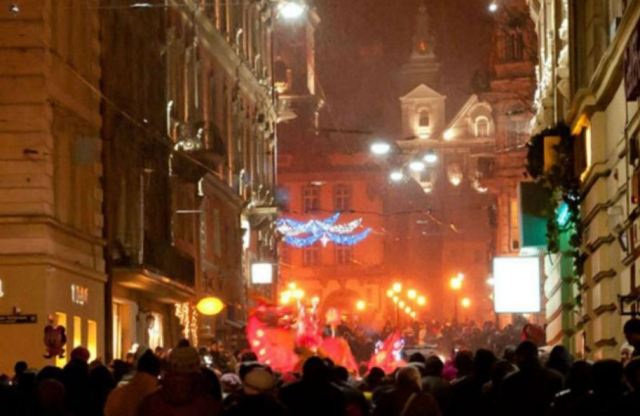 Свято китайського Нового року у Львові. Фото 24.tv