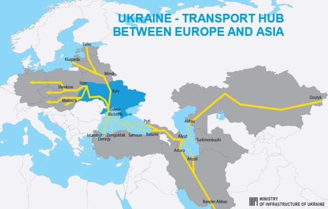 Залізничний потяг Євросоюз – Азія, КНР через Україну