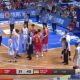 Бійка під час баскетбольного матчу Китай-Україна