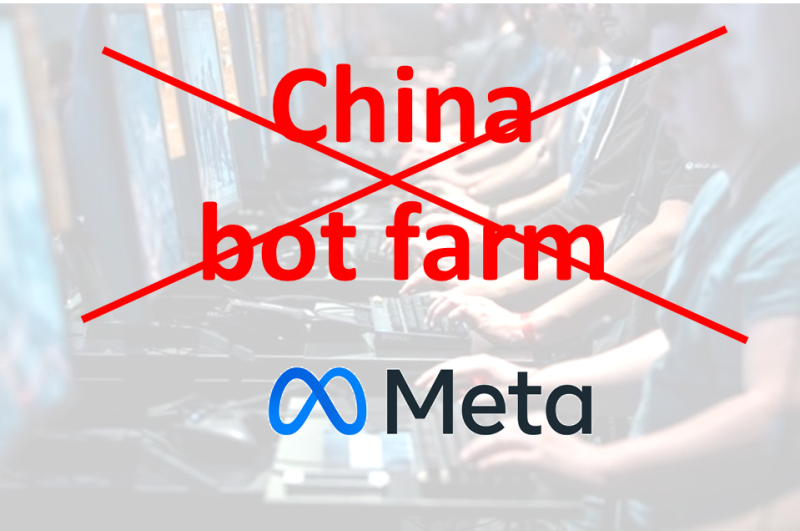 China bot farm facebook meta